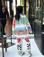 Matisse Print Linen Set