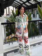 Matisse Print Linen Set