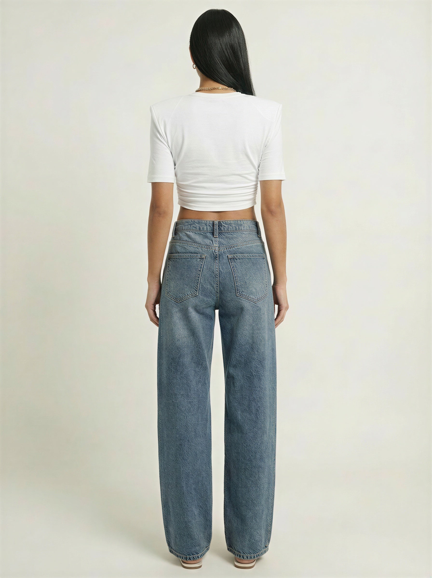 The Quinn Ruched Tee