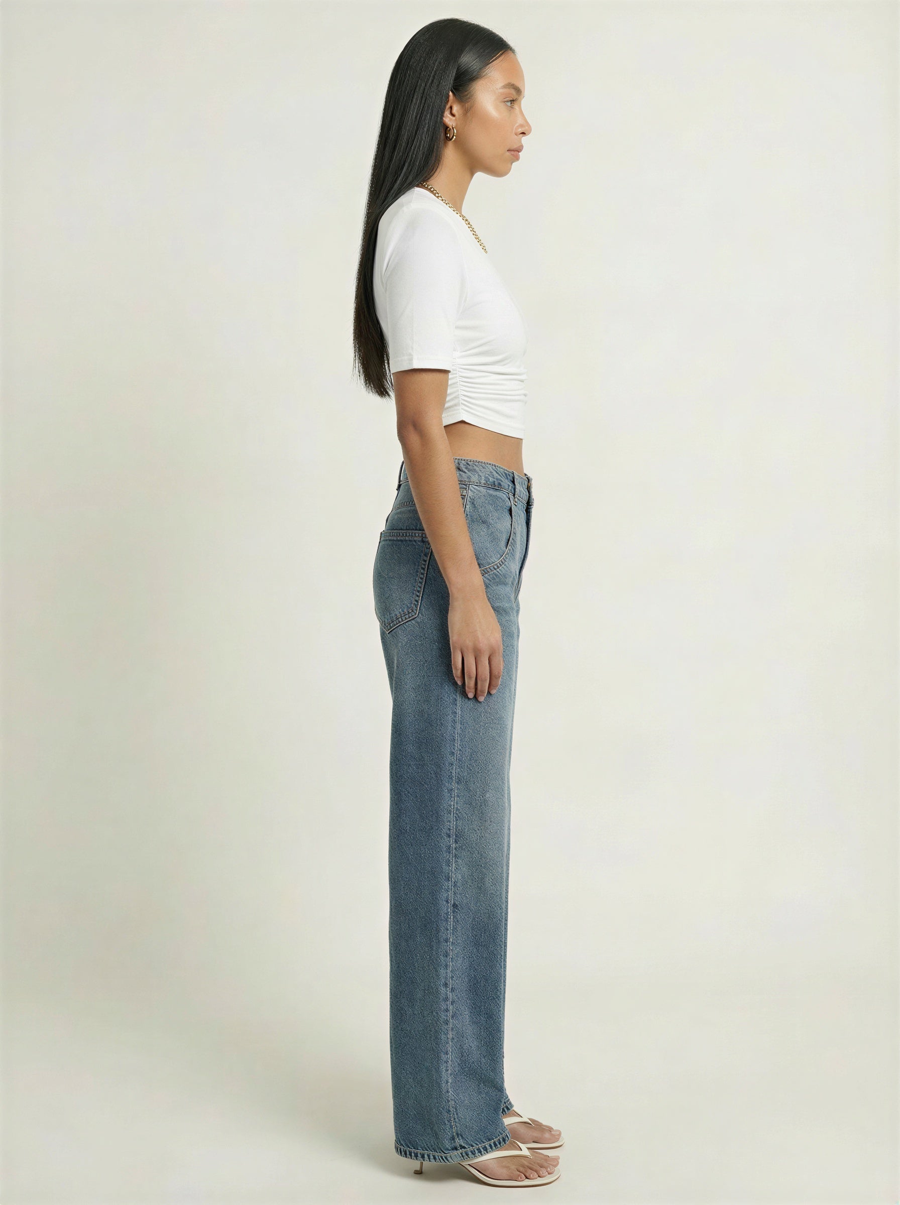 The Quinn Ruched Tee