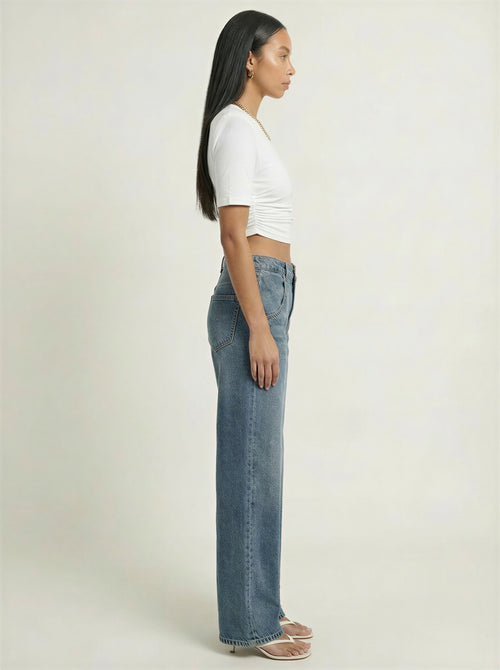 The Quinn Ruched Tee